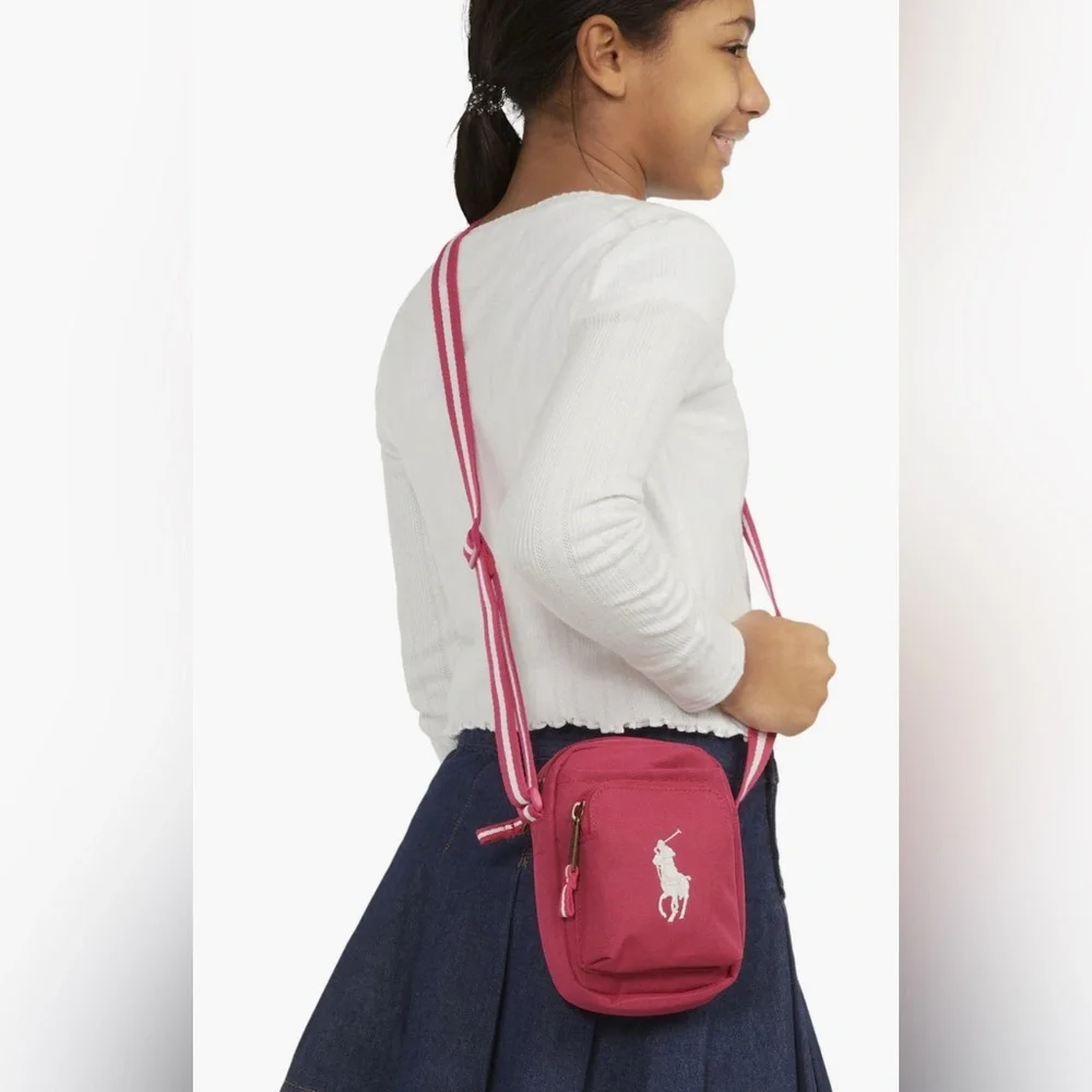 Ralph Lauren Kid’s Pink Crossbody Bag